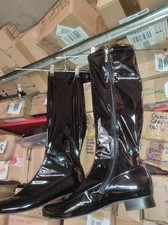 Elastisch lack stiefel - lack,