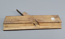 alter Hobel Holzhobel Tischlerhobel Sonderprofil aus Holz 27 x 13 cm Werkzeug
