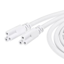 4 Stk T5 T8 LED Röhren Anschlusskabel 1M Stecker auf Stecker Doppelte Ende Kabel