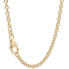 2,8 mm 585-14 Karat Halskette Ankerkette rund massiv Gold hochwertige Goldkette