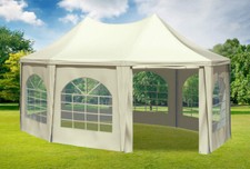 Gartenpavillon 4x5,5m PVC