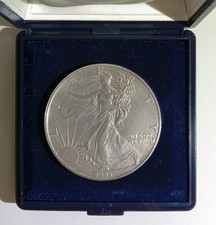 1 Oz Silbermünze American Silver Eagle 1995 One Dollar Liberty