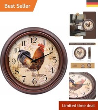 Elegante 30cm analoge Wanduhr