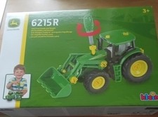 John Deere 6215R Traktor mit Frontlader zum Bauen und Spielen 1:24 - Theo Klein