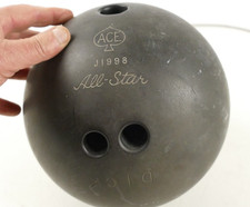 Bowling Kugel Bowlingkugel ACE All-Star Retro ca. 7 Kg  S-5736