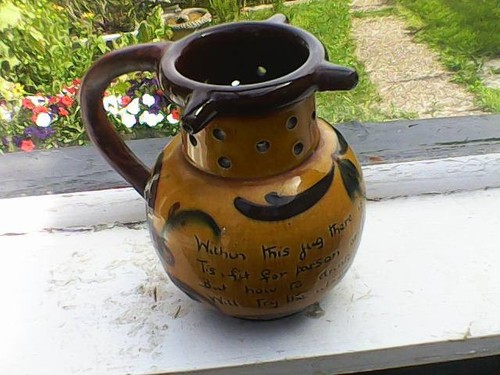 Devon motto ware puzzlekrug - "motto,