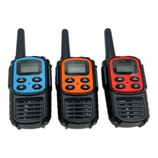 3x Walkie Talkie Antifnuo T10 Funkgerät 5km Outdoor Kinder | 3er Set