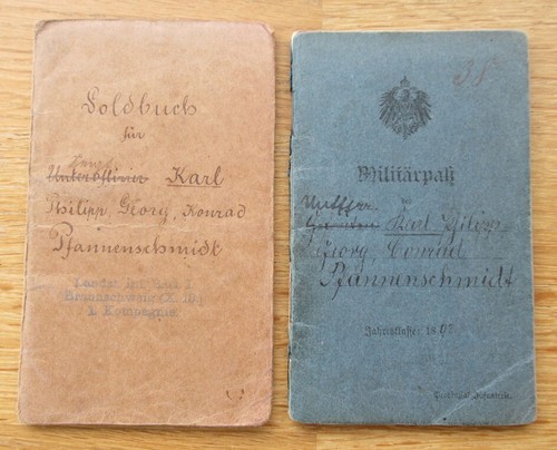 Militärpaß soldbuch inf - +,