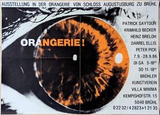 Poster Plakat - Saytour, K. Becker, H. Breloh u.a. - Orangerie - Brühl 1986