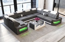 Leder Luxus Sofa