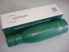 Edelstahl Trinkflasche Isolierbecher vakuumisoliert 0,5l grün neu ovp