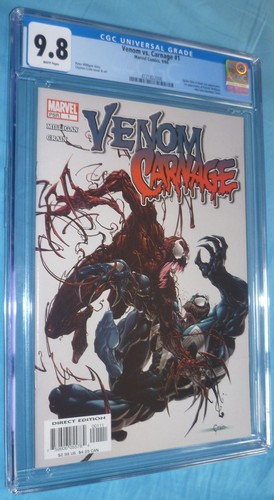Venom carnage cgc 9 - carnage,