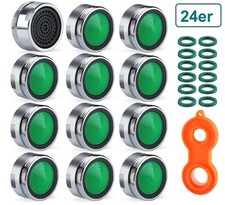 24er Perlator Strahlregler M24 Wasserhahn Sieb Einsatz Mischdüse Perlatoren NEU