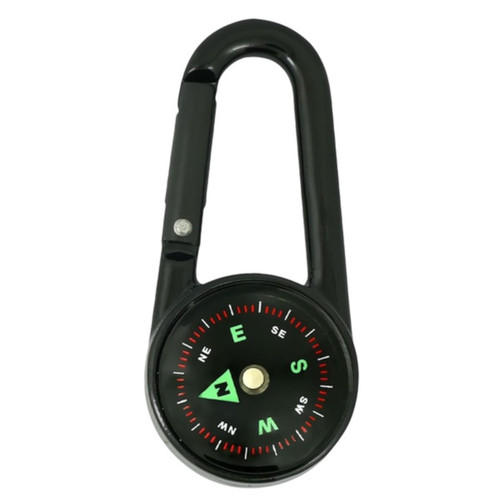 2in1 kompass mit - kompass, thermometer