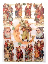 Glanzbilder Oblaten Posiealbum