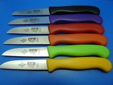Küchenmesser Schälmesser Gemüsemesser PFS Solingen Edelstahl gerade div. Farben