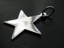 Stern 925'er Silber rhodiniert