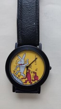 KEITH HARING  Art Uhr 1991 – nach einem Entwurf von 1986 „Bunny on the move"
