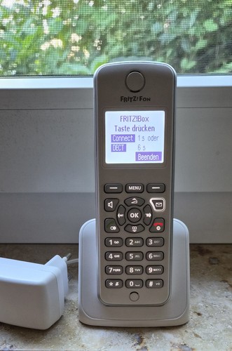 Telefon fritz fon mit akku - telefon,
