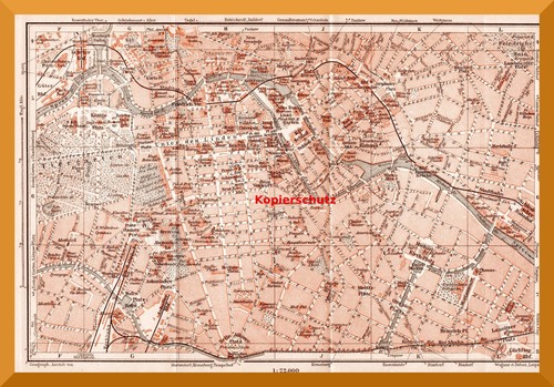 Berlin innere stadt - stadt, jahre