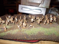 1:72 Figuren 186x bemalte Australier in Tropenuniform ww2  viele verändert