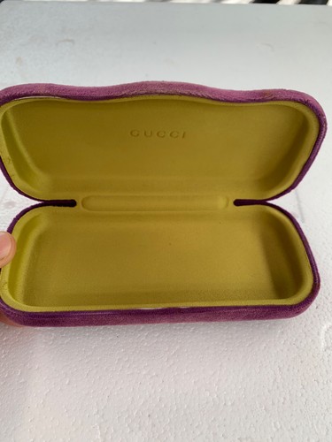 Gucci brillenetui samt luxus - gucci,