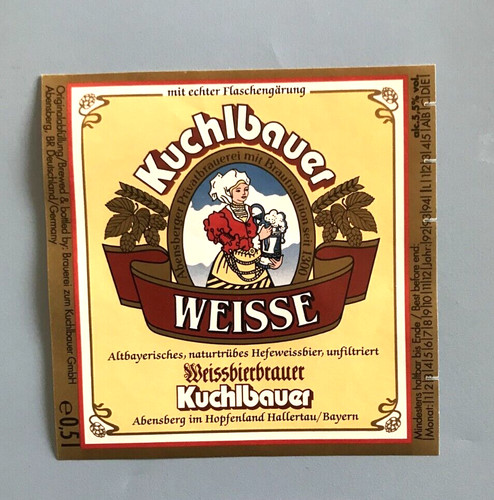 Altes bieretikett brauerei - altes,