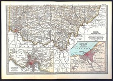 Staatskarte Ohio südlicher