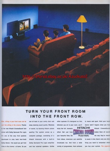 Hitachi cinema sound 1993 - cinema,