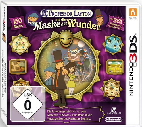 Nintendo 3ds professor - nintendo,