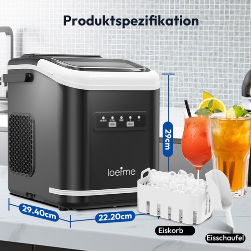 Leise eiswürfelmaschine - eiswürfelmaschine, 9