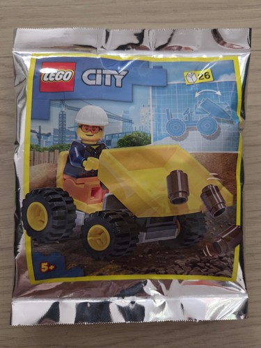 Lego city bagger - city,