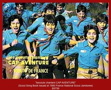 Scout song book - scout, france
