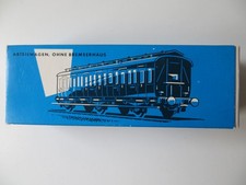 MÄRKLIN SPUR HO: Abteilwagen 4004, 3. Klasse mit Schleifer,  im Originalkarton