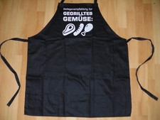 Lustige Grillschürze Schürze Grillen Geschenk Grillmeister "Beilagenempfehlung"