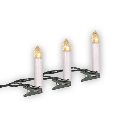 Kerzenlichterkette mit led - kerzenlichterkette,