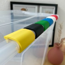 Verschluss IKEA Samla Deckelclips Aufbewahrung Clip 5, 11, 22L Boxen - 4 Stk