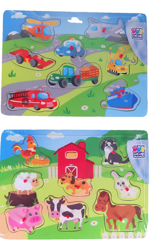 Happy people holzpuzzle - happy,