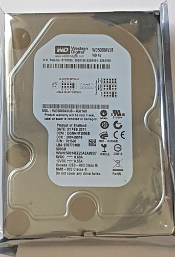 500 ide western digital - 500,