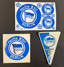 3er Hertha BSC Berlin Aufkleber Sticker Sammlung Logos Fussball #682