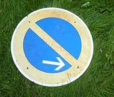 altes Verkehrsschild Schild