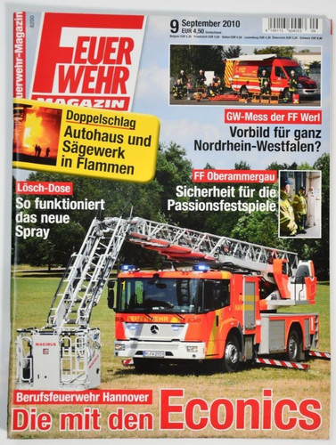 Feuerwehr magazin september - feuerwehr-magazin,