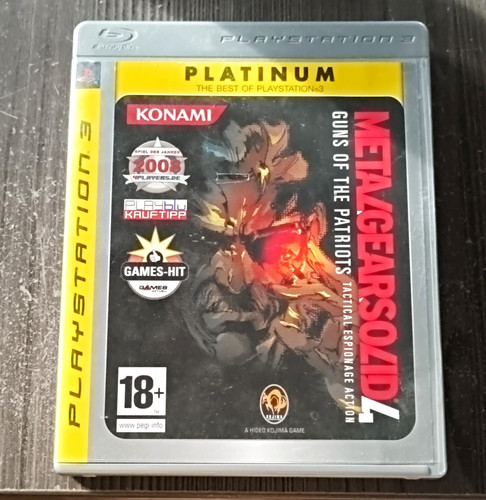 Konami metal gear solid - metal,