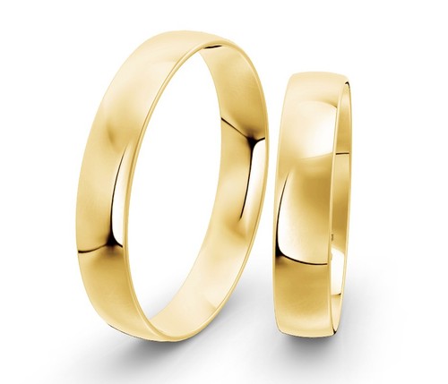 Klassische eheringe gold 4 - gold,