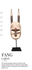 Antique Fang Ngil Mask Gabon