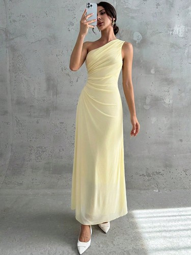 Elegantes blassgelbes linien - a,