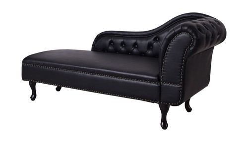 Chaiselongue chesterfield sofa - chaiselongue,