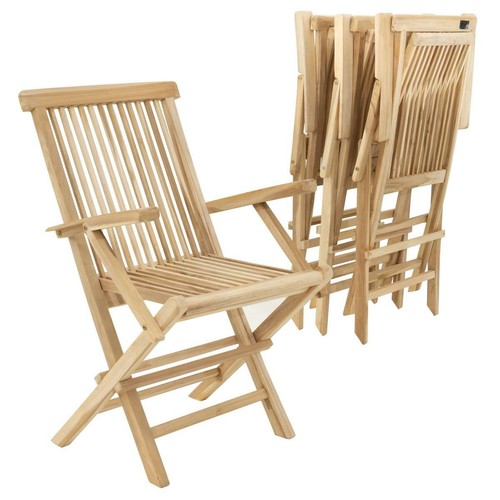 Divero 4er set gartenstuhl - divero,
