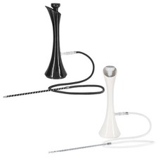 Orientalische Wasserpfeife 50cm Stylische Design Shisha aus Keramik mit Kohle