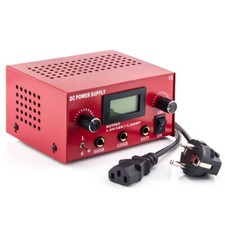 Tattoo Netzteil LCD Digital Tattoo Power Supply Netzgerät Stromversorgung Rot